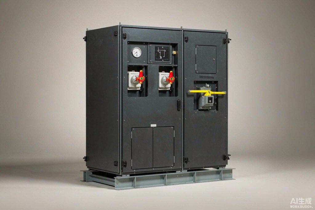 Medium-voltage ring main unit (product rendering)