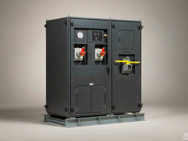 Medium-voltage ring main unit (product rendering)